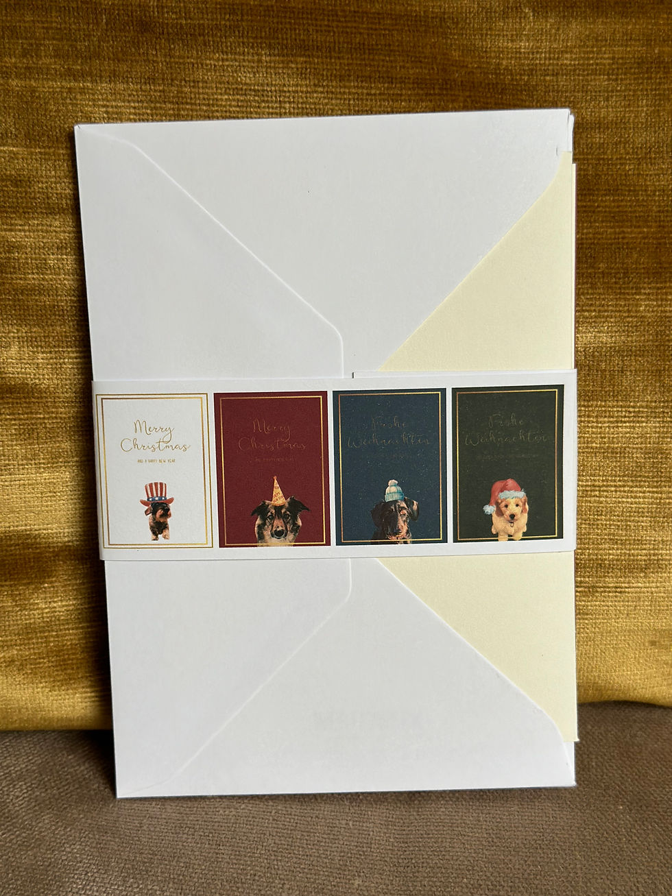 Miniaturbild: Weihnachtskarte "Tierfreunde"