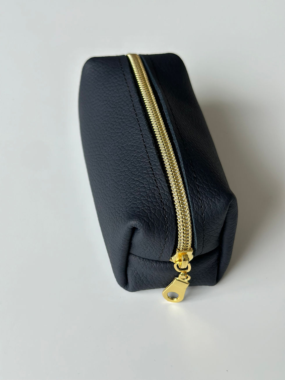 Miniaturbild: Kleine Boxy-Bag! Schminktäschchen aus echtem Leder, tolles Geschenk!