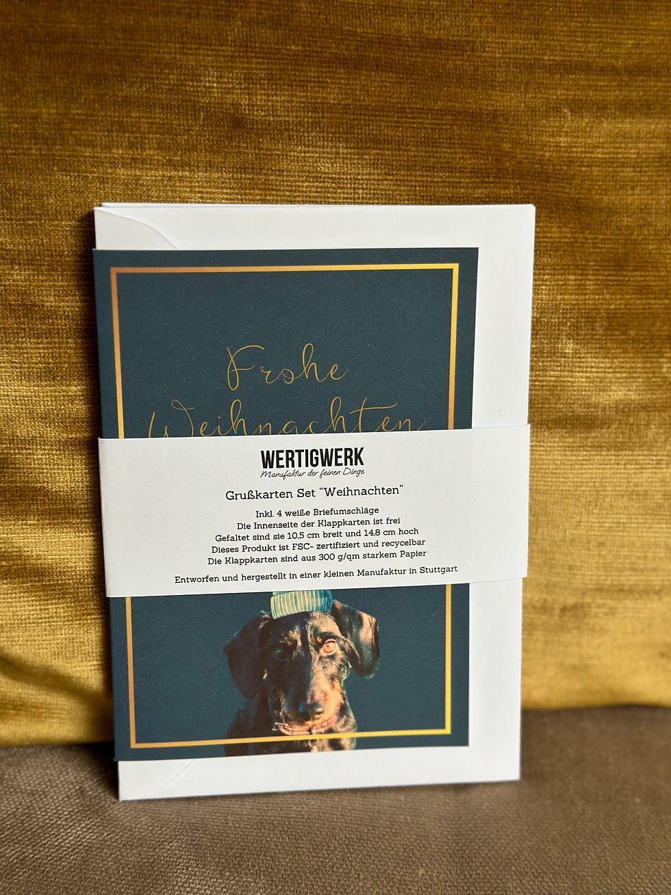 Miniaturbild: Weihnachtskarte "Tierfreunde"