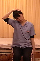 首のストレッチ②
