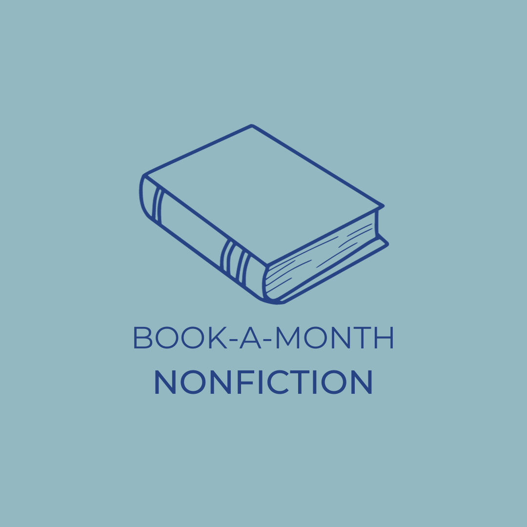 Adult Nonfiction Book-A-Month for 3 Months