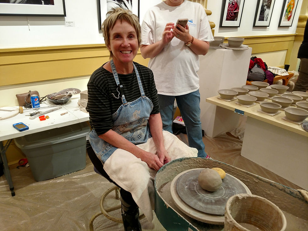 Blindfold Challenge Empty Bowls