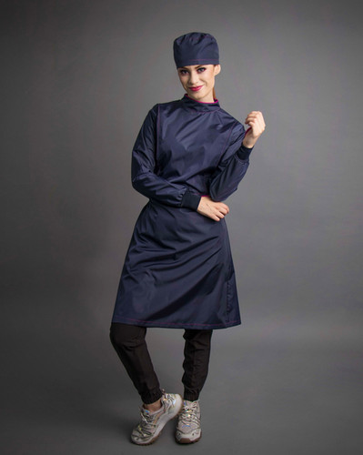 SCRUBS COAT ROYAL VIOLET