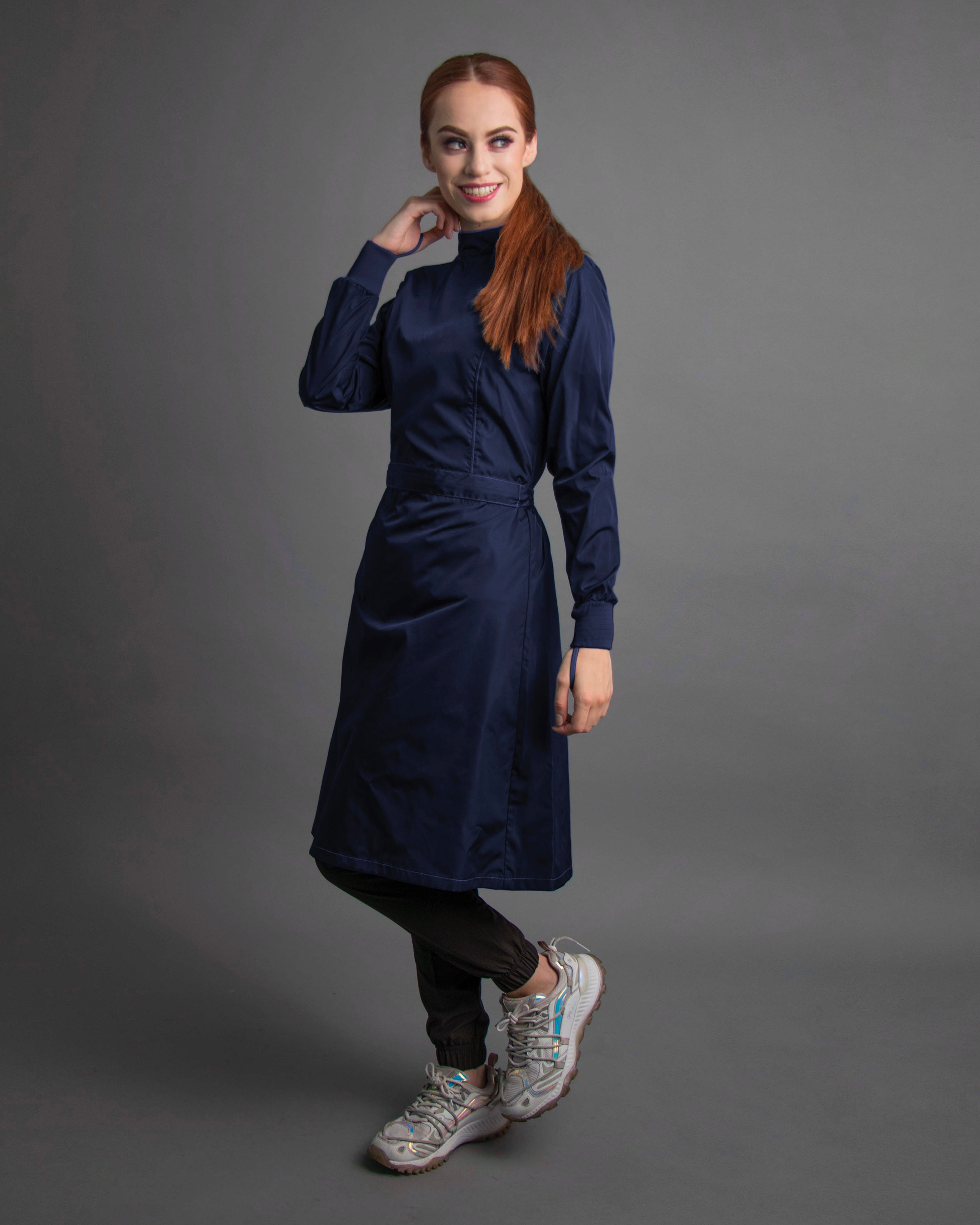 SCRUBS COAT TOTAL NAVY