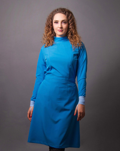 FIT COAT SKY BLUE