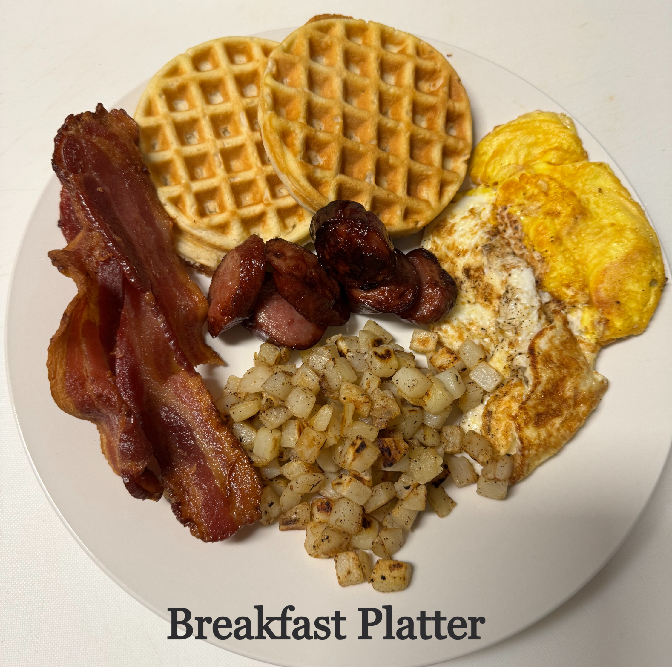 Arranged Food and Objects