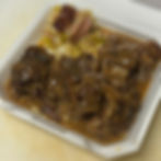 Oxtails plate