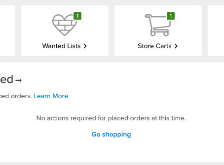 Buying A Reserved Item
