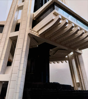 Brick Built Space Needle Lower Level