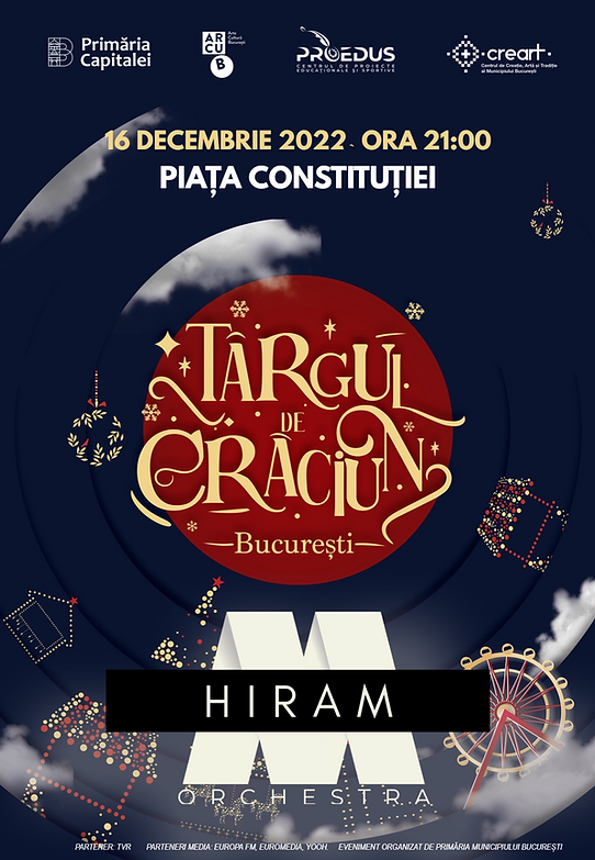 MH SALON ORCHESTRA - 16 DEC 2022 - TARGUL DE CRACIUN - PIATA CONSTITUTIEI - AFIS VERTICAL1