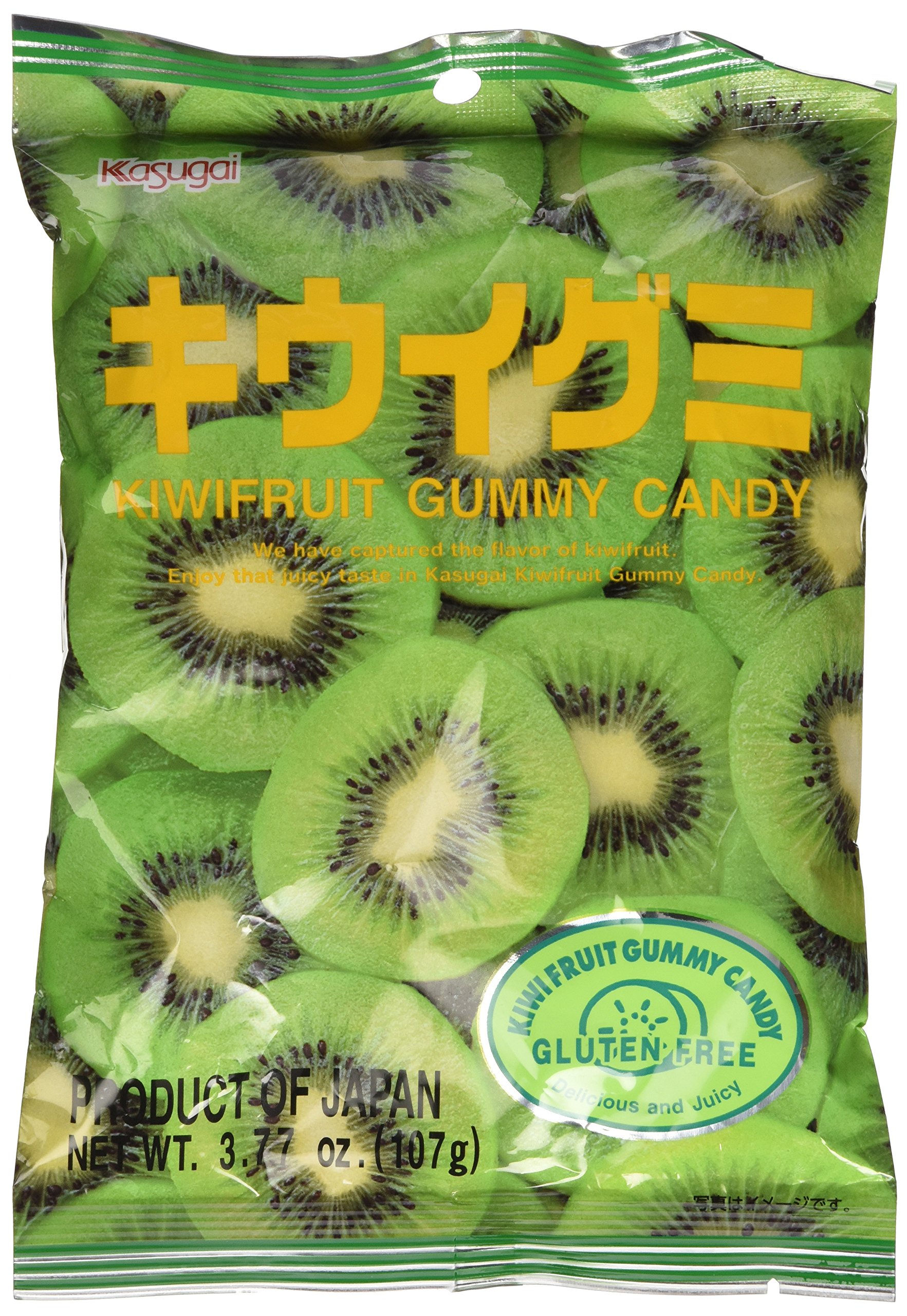 01760 - Kasugai Kiwi Gummy, 3.77 oz, 24-Count