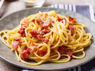 Espaguete à carbonara