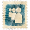 MySpace Weinlese-Stempel
