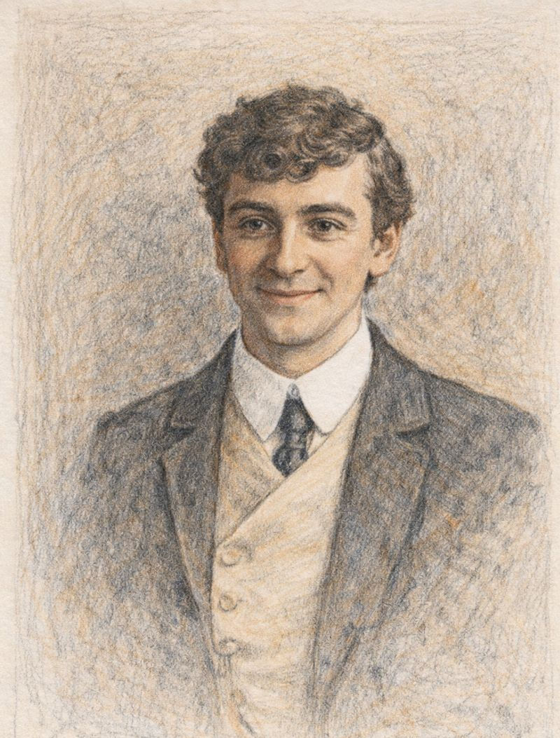 PERCY WHEN YOUNGER, BEOFRE HIS ILLNESS