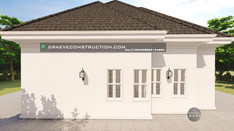 4 bedroom luxury bungalow house design in ogun state, nigeria
