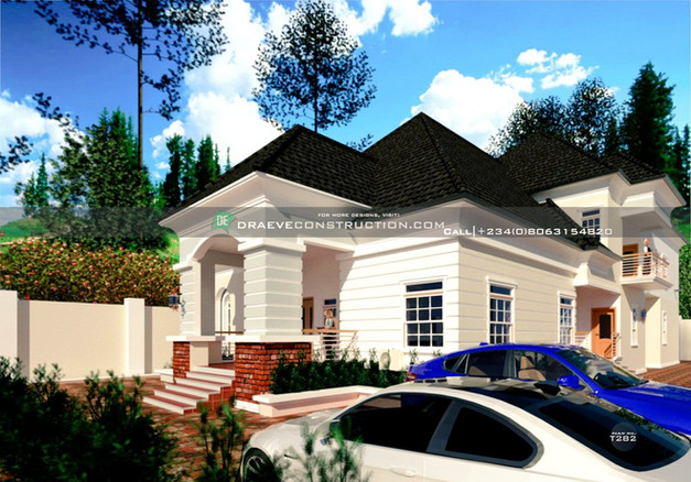 6 Bedroom Penthouse Design in Lagos | Nigerian Houseplan Designs