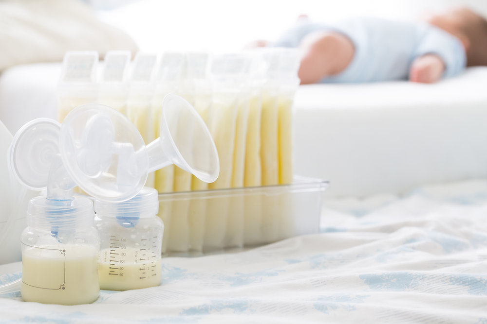 Breast milk Handling, storage and defrosting