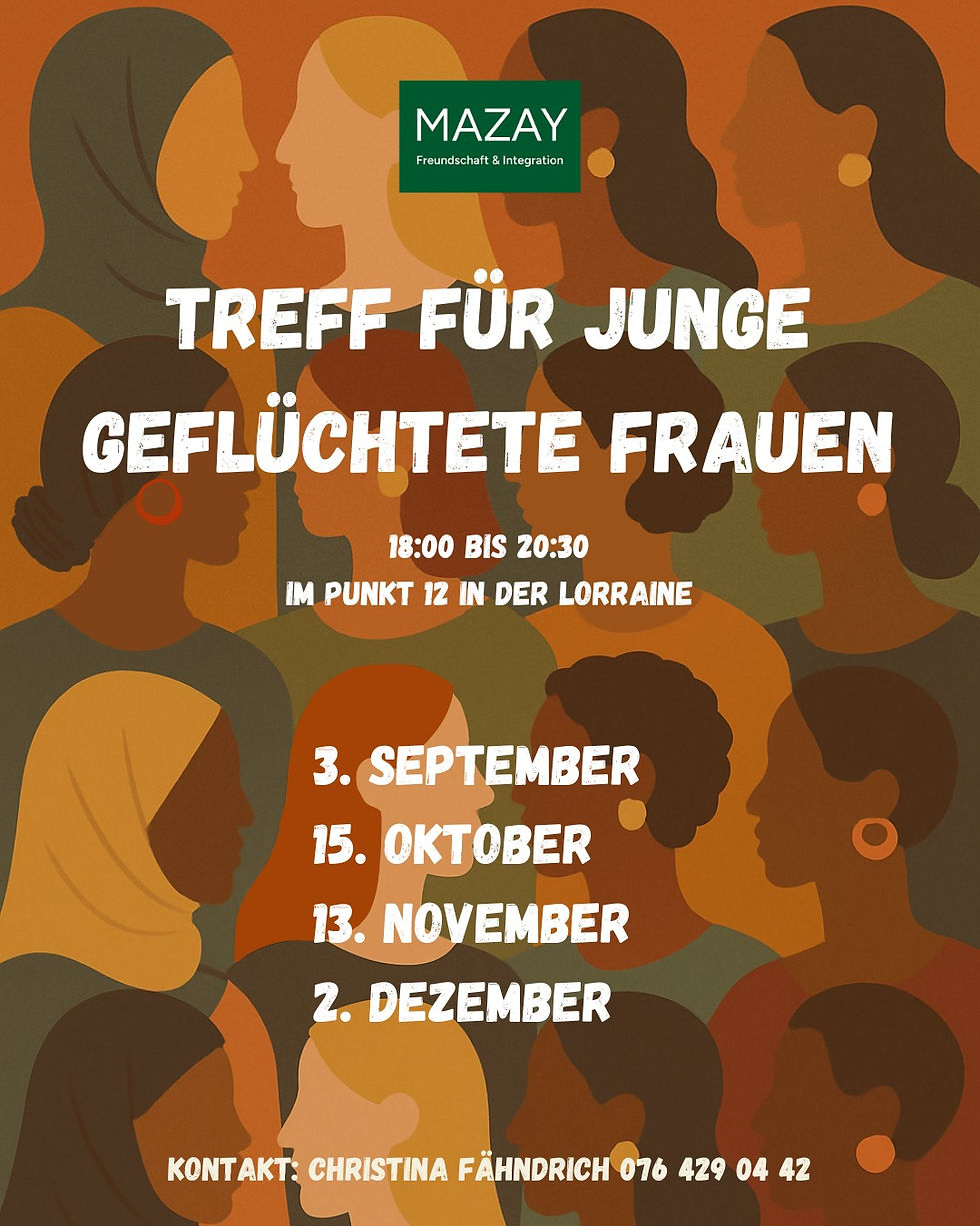 Treff für junge geflüchtete Frauen
