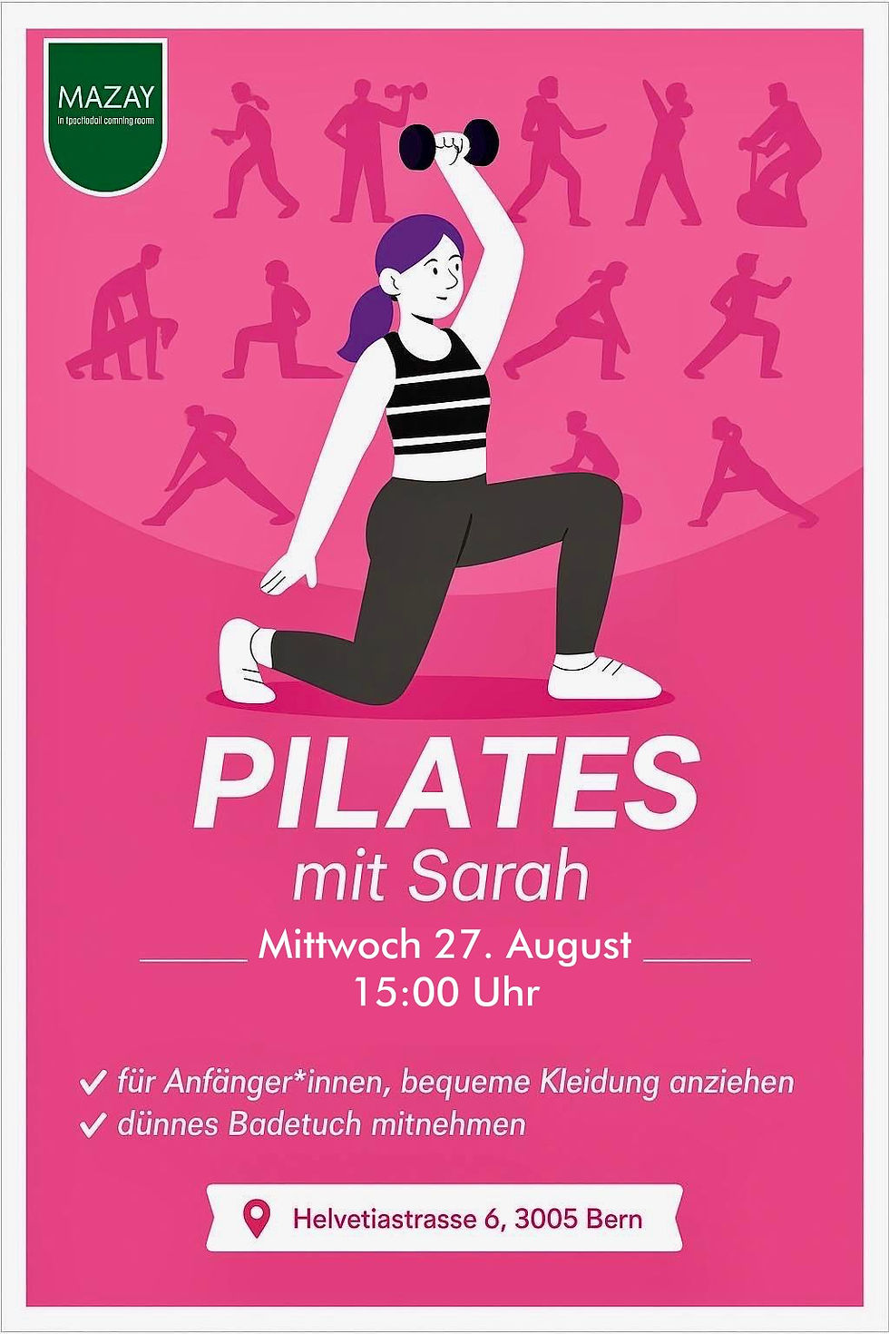 Pilates mit Sarah