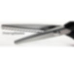 close-up of blades of KAI brand 9-inch pinking shears