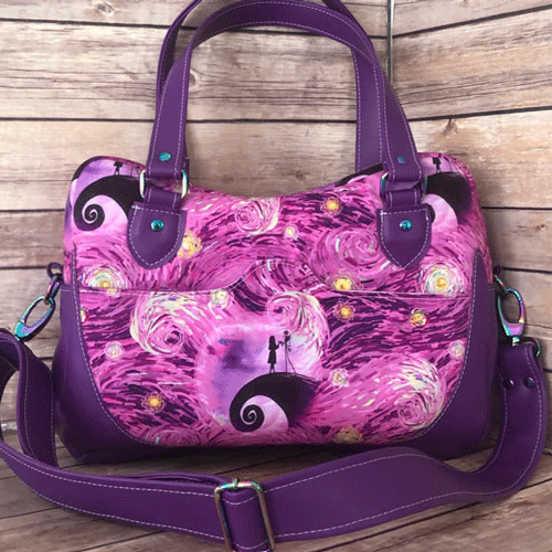 Uhoh Creations george handbag in magenta