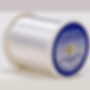 close-up of spool of clear invisible thread