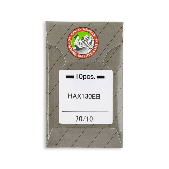 Thumbnail: package of Organ brand EBBR embroidery needles, size 70/10