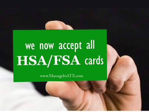 We Now Accept All HSA / FSA Cards!