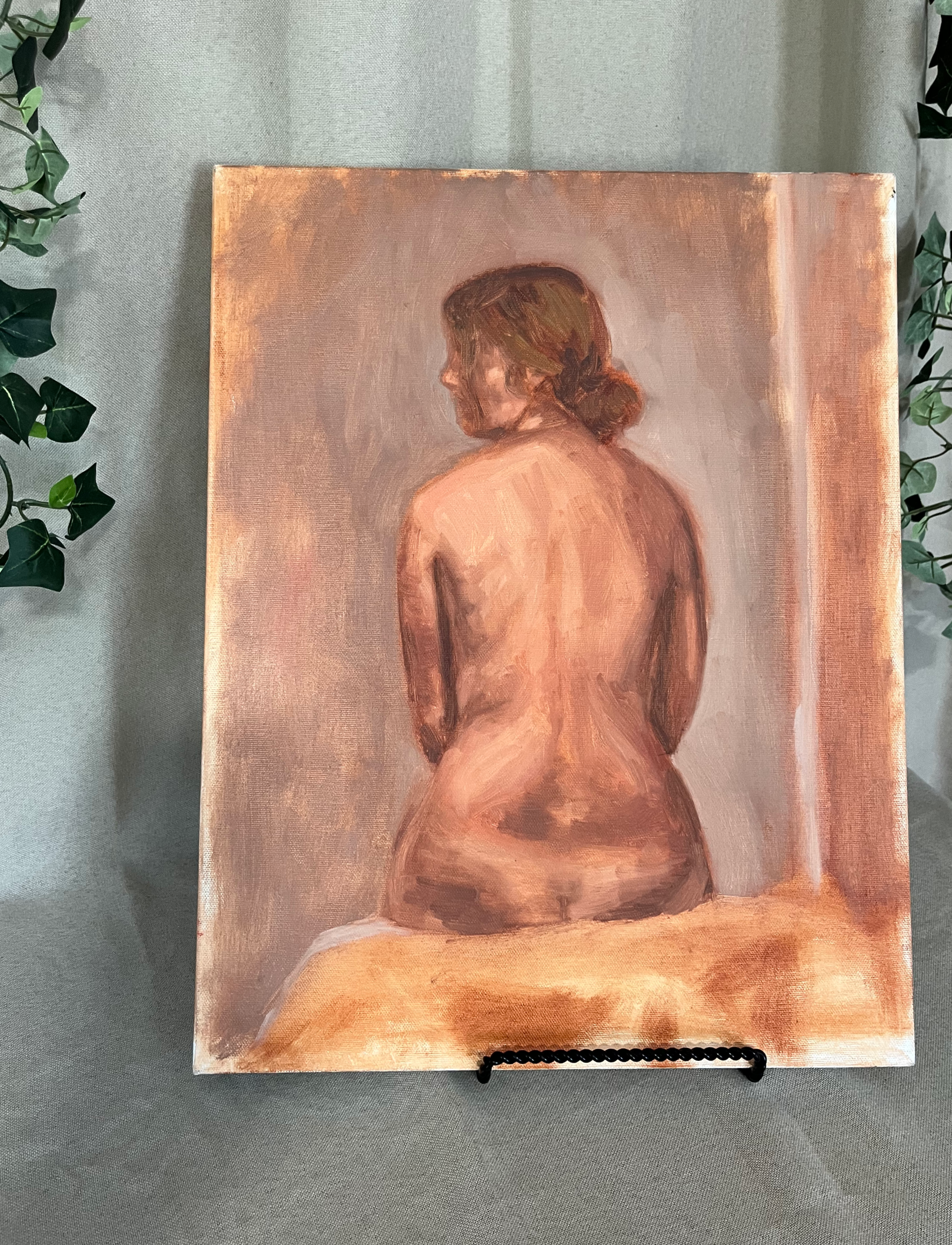 Oil nude