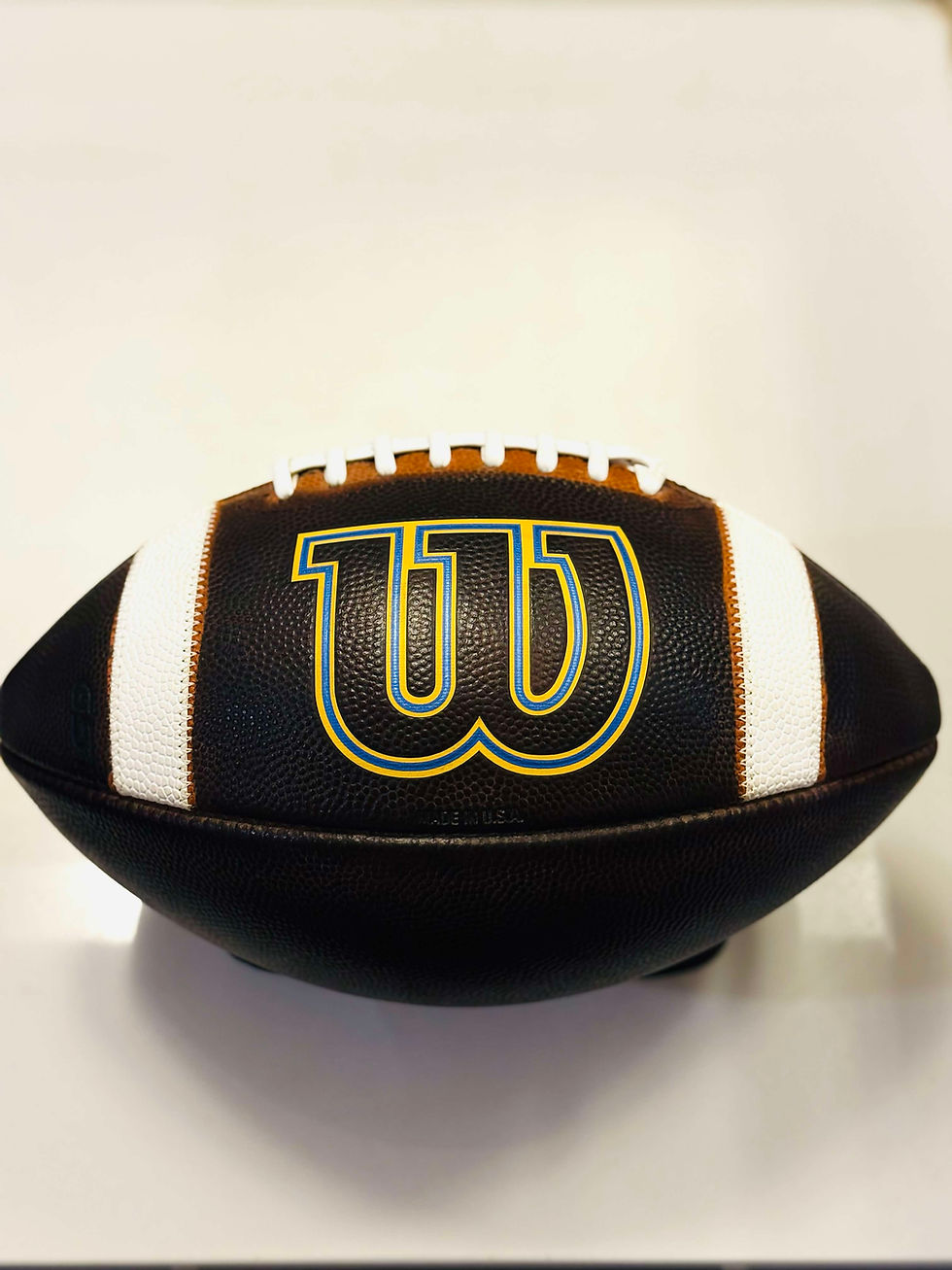 Thumbnail: NCAA Wilson GST Leather Football-Fully Game Prepped