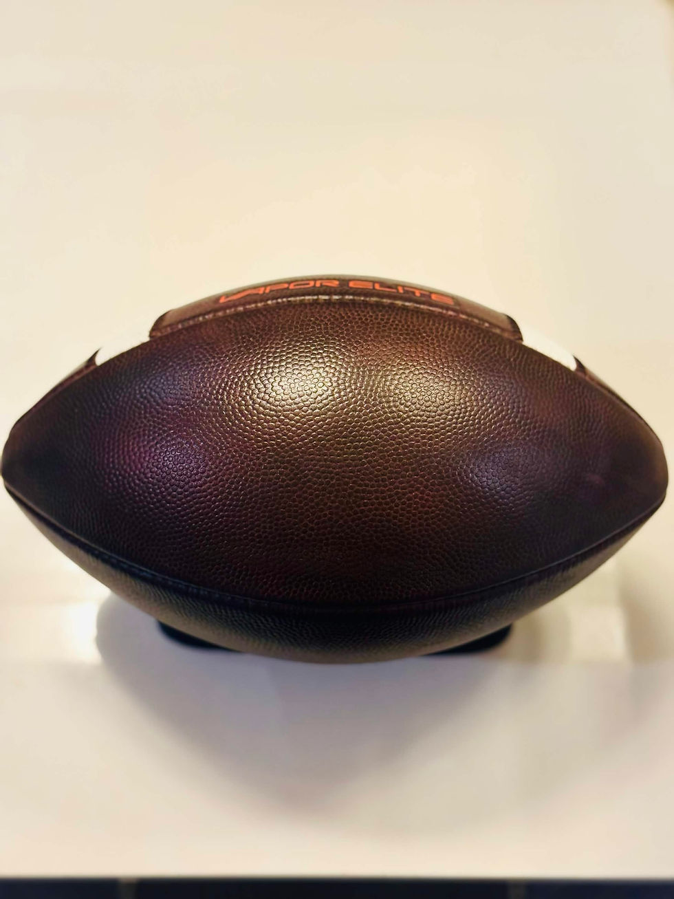 Thumbnail: NIKE Vapor Elite NCAA Official Game Leather Football-Fully Game Prepped