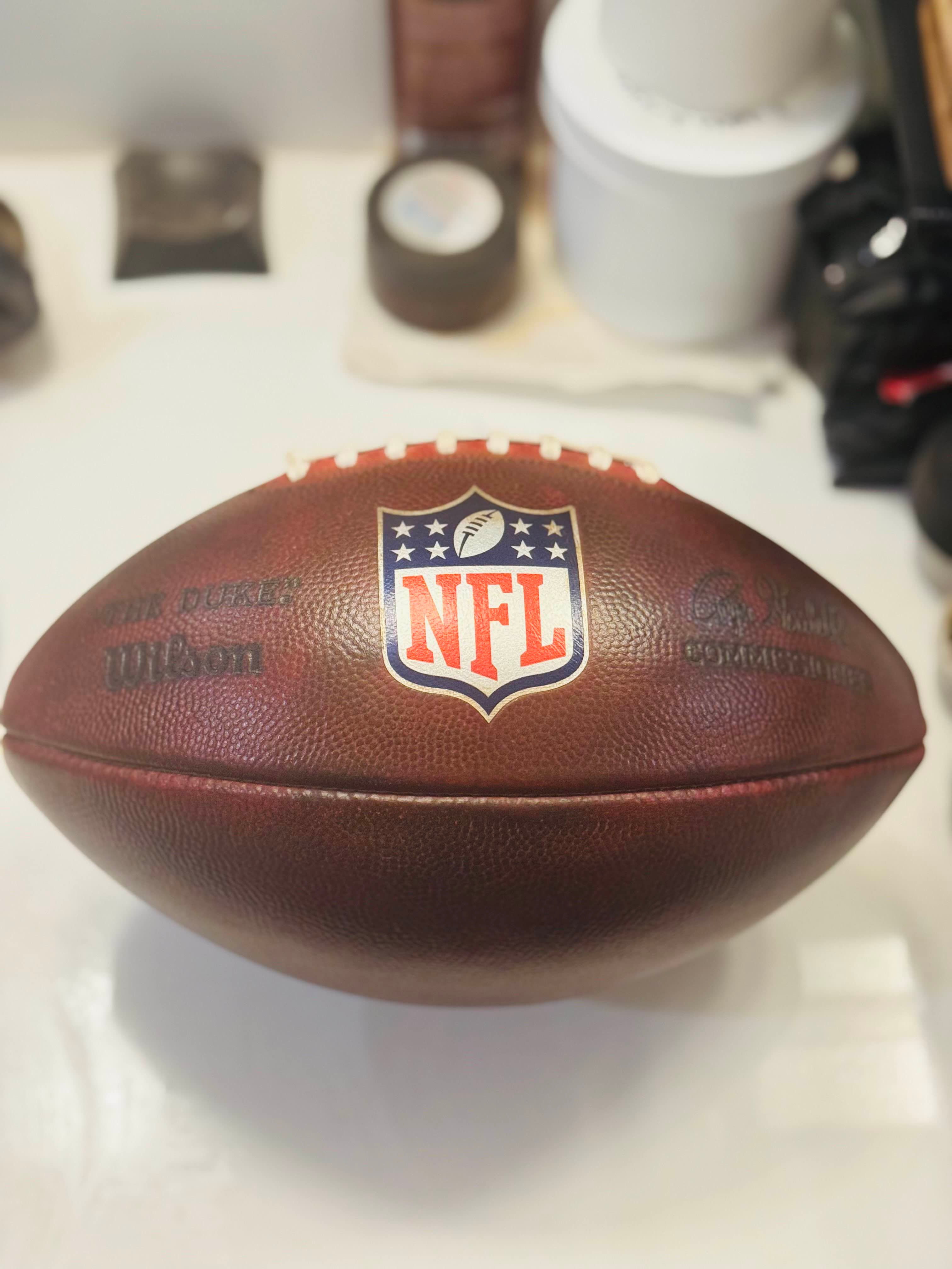 Official NFL THE DUKE Game Football-Fully Game Prepped