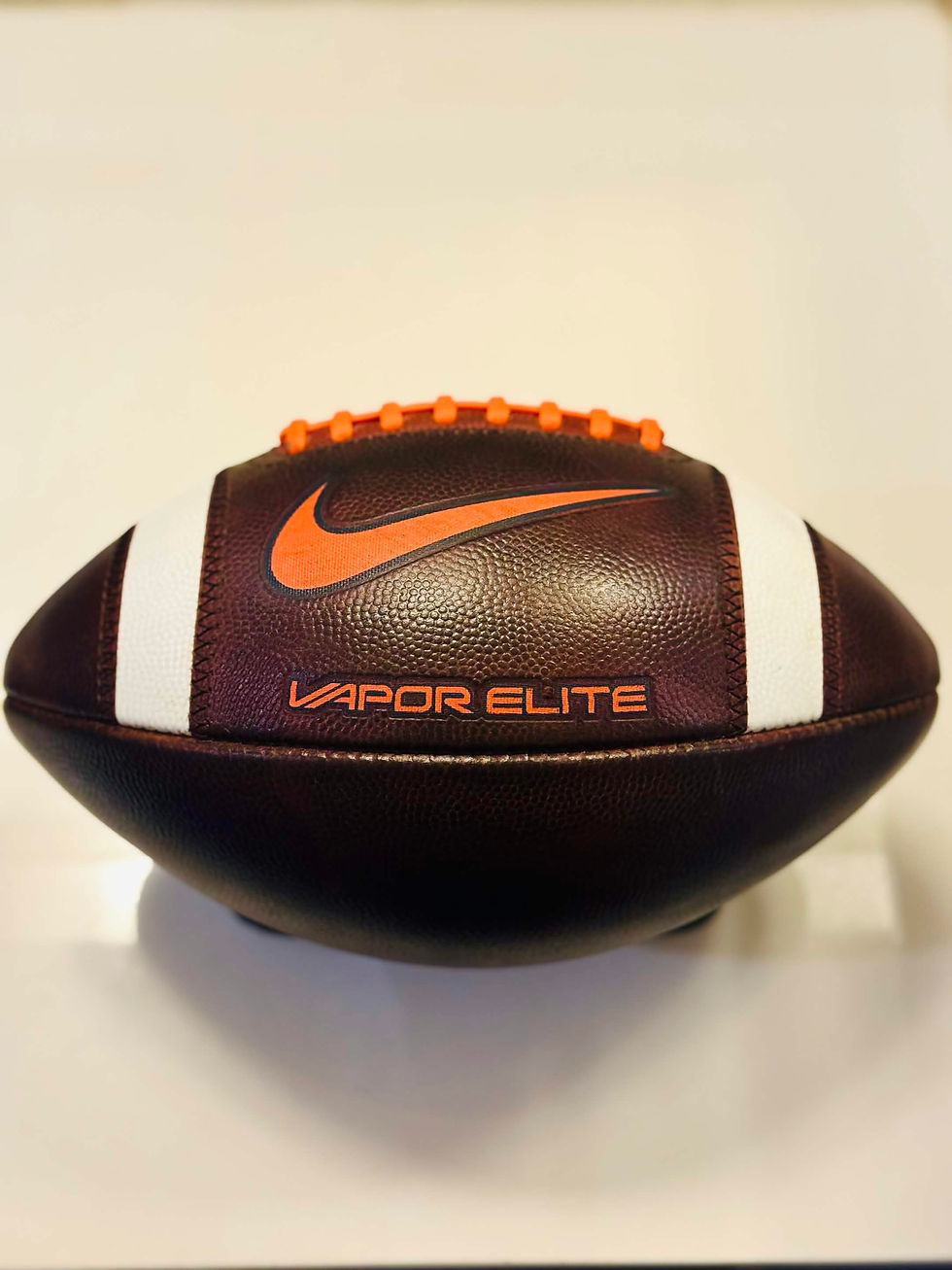 Thumbnail: NIKE Vapor Elite NCAA Official Game Leather Football-Fully Game Prepped