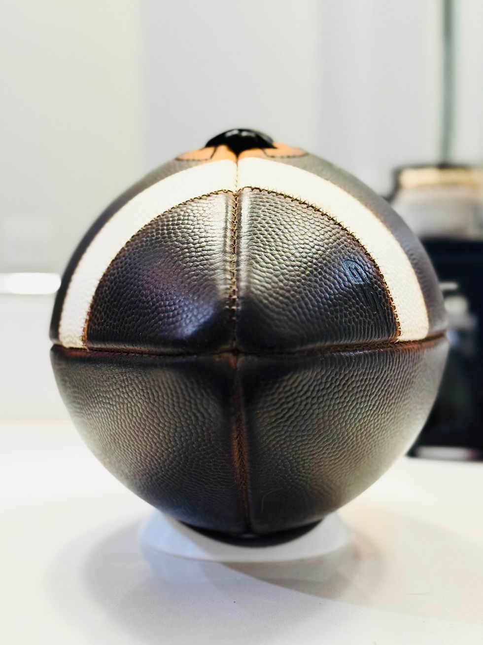 Thumbnail: NCAA Wilson GST Leather Football-Fully Game Prepped