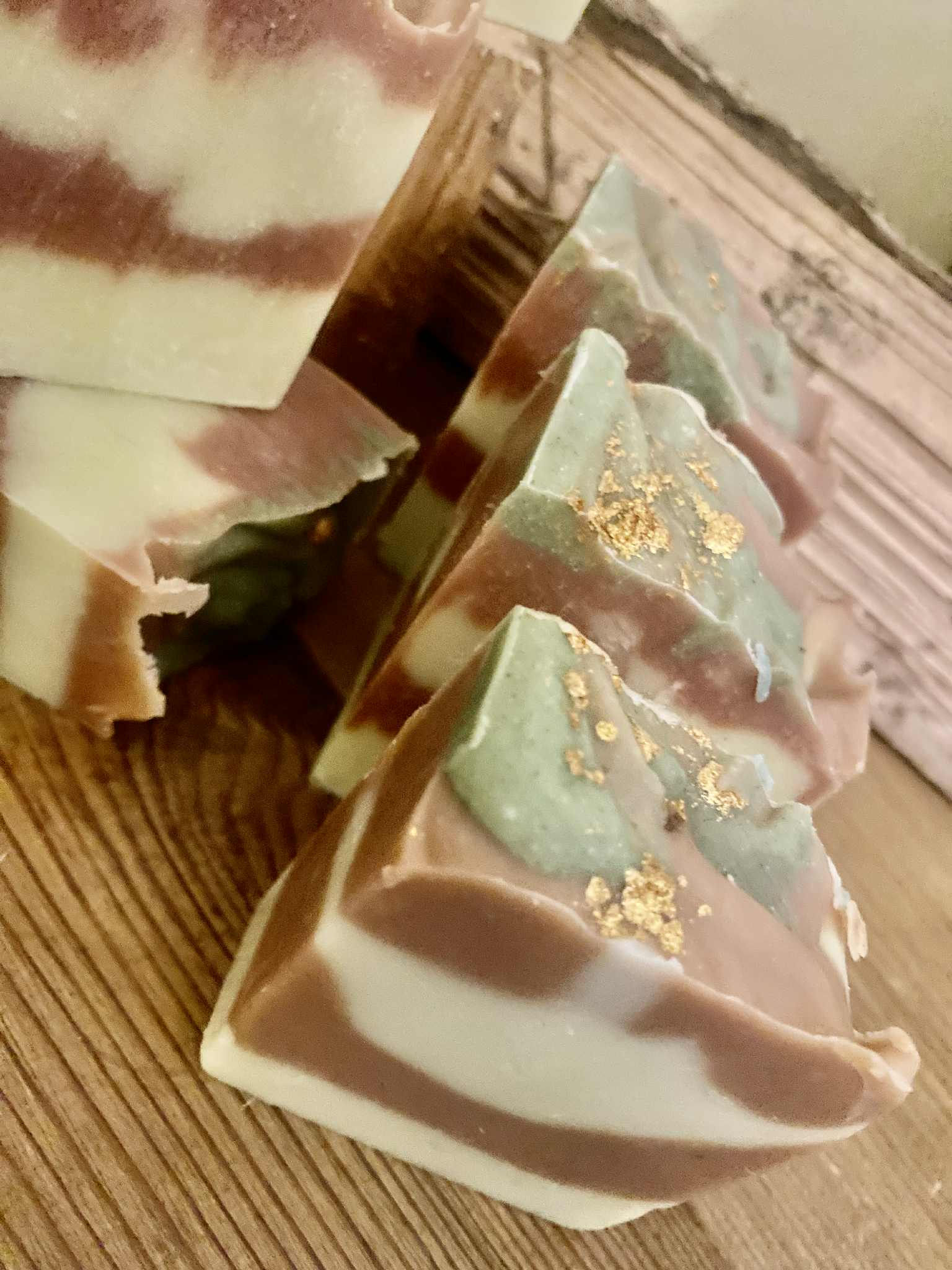 Peppermint Swirl Soap Bar