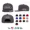 Thumbnail: Custom Embroidered Snapback Hat: Personalized Flat Bill Cap