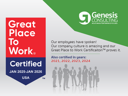 Genesis Earns 2025 Great Place To Work Certification for Fourth Consecutive Year