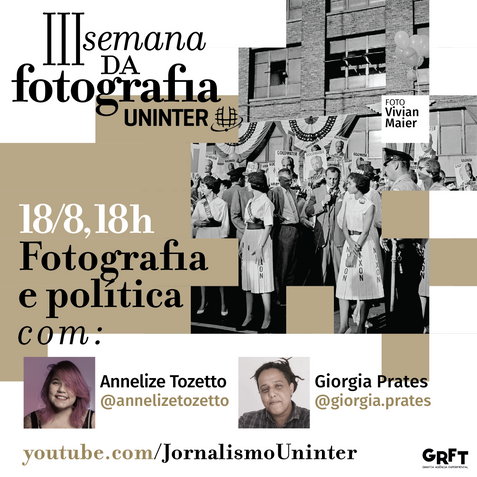A III Semana da Fotografia traz nomes do fotojornalismo político