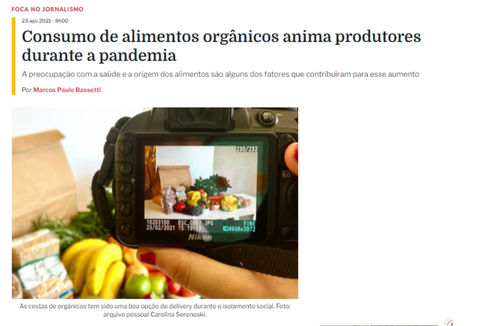 Aumenta procura por produtos orgânicos na pandemia