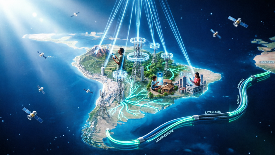 América Latina acelera en conectividad satelital, 5G y nueva infraestructura