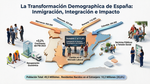 España ante el espejo migratorio: entre el motor económico, la presión geopolítica y el desafío de la integración