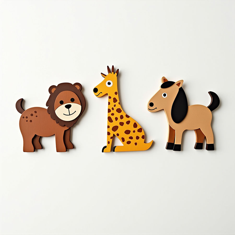Tier Puzzles Set