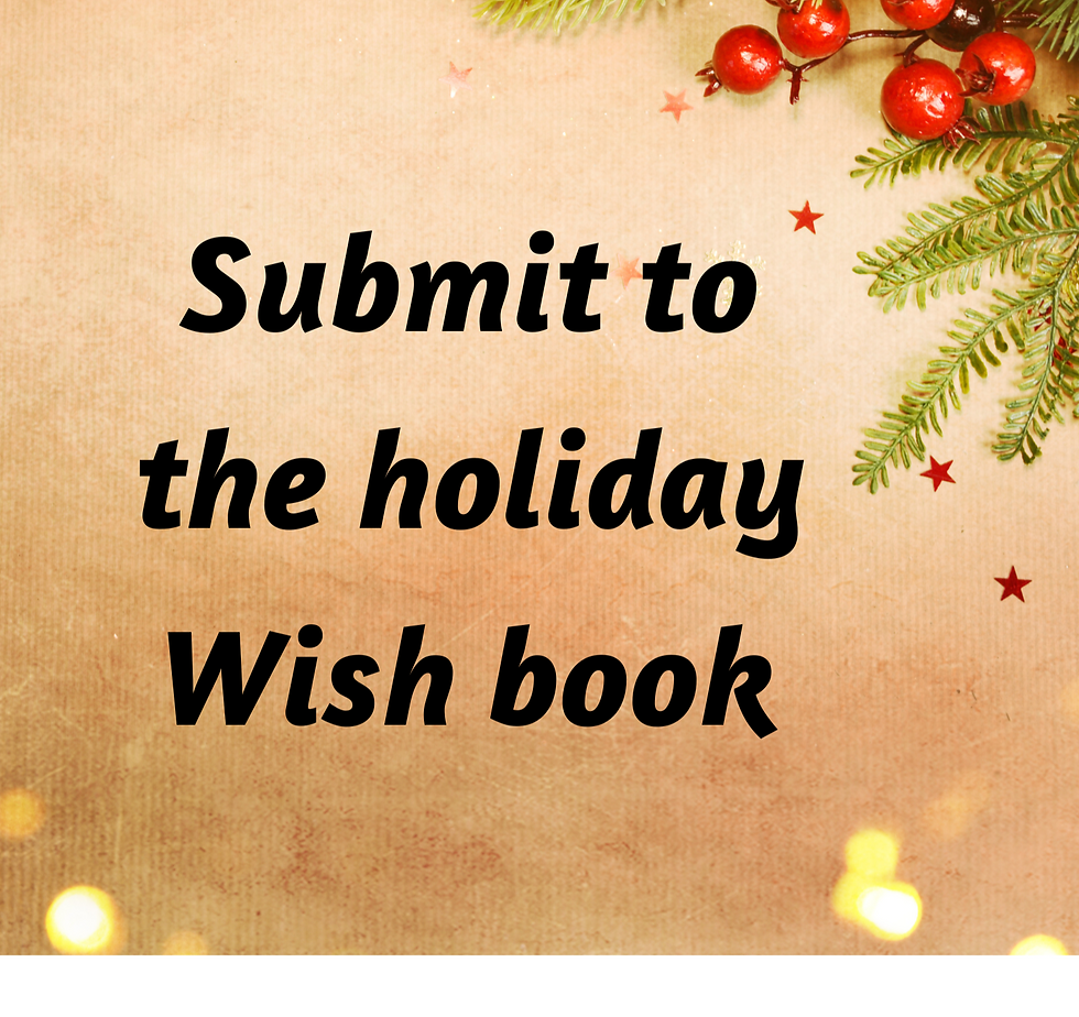 Holiday wish book