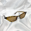 Thumbnail: Tortoiseshell Clear Rectangle Cat Eye Sunglasses