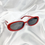 Thumbnail: Red Oval Sunglasses
