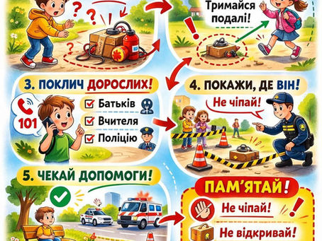 ОБЕРЕЖНО : ПІДОЗРІЛИЙ ПРЕДМЕТ!