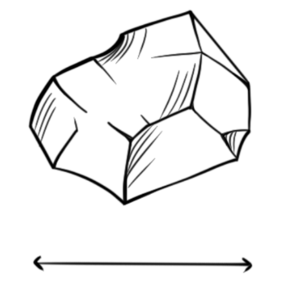 Large material piece showing the system’s input handling capacity.