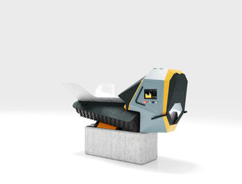 V-Heavy optical color sorter view from the side.