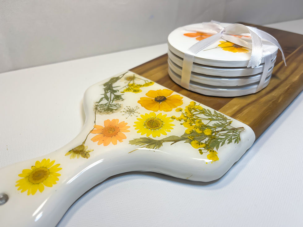 Thumbnail: Blossom Board Set yellow