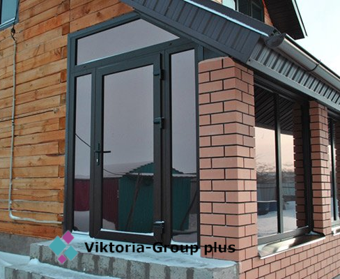 Вхідні металопластикові двері